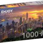 Puzzle - Enjoy - Hongkong pri západe slnka