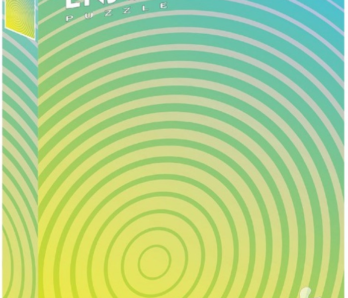 Puzzle - Enjoy - Žlto-modré kruhy