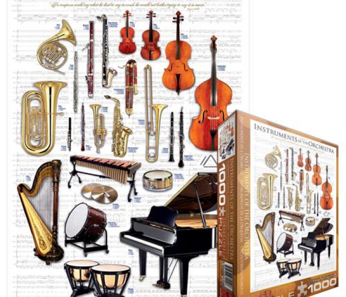 Puzzle - Eurographics - Instrumente muzicale
