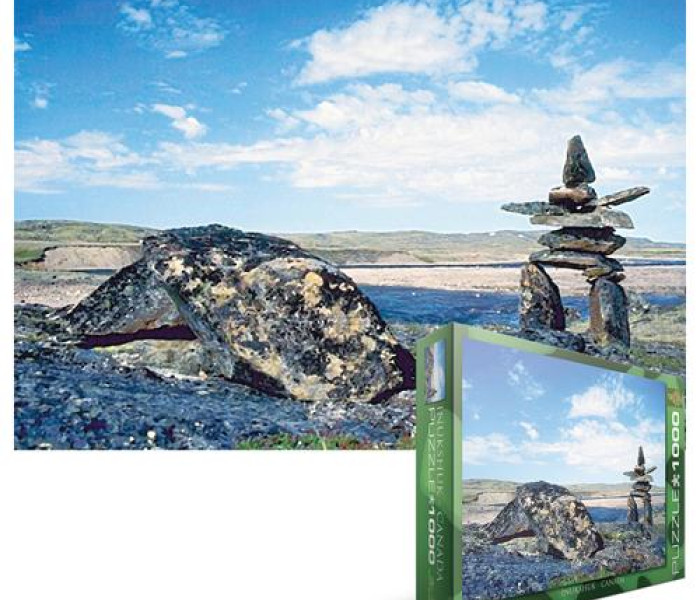 Puzzle - Eurographics - Inukshuk, Kanada