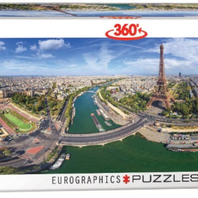 Paríž - Panoramatické puzzle