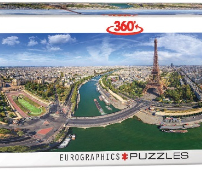 Puzzle - Eurographics - Paríž - Panoramatické puzzle