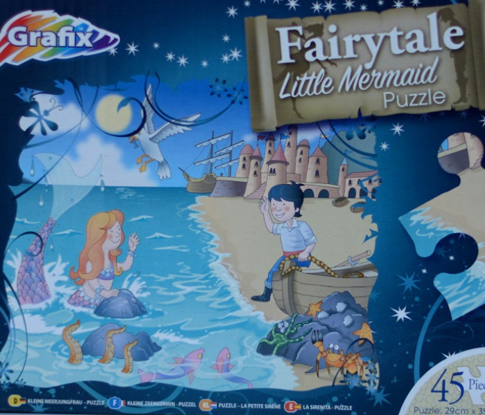 Puzzle - Grafix - Malá morská víla