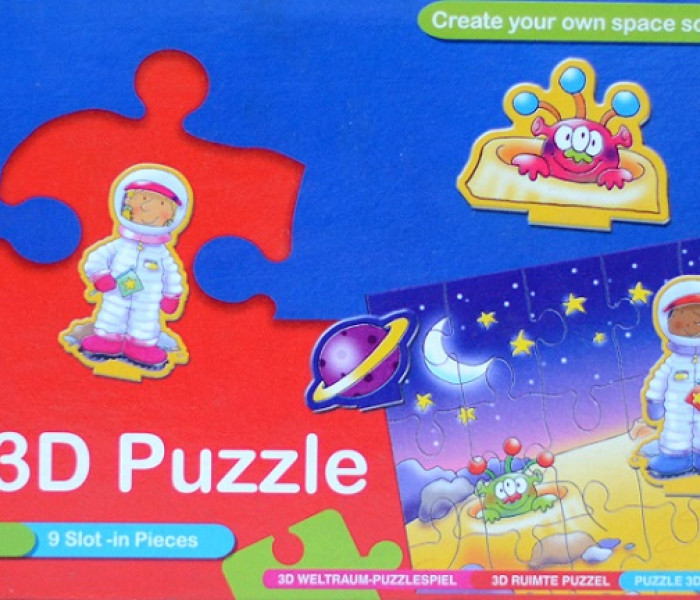Puzzle - Grafix - Stratení vo vesmíre - 3D Puzzle