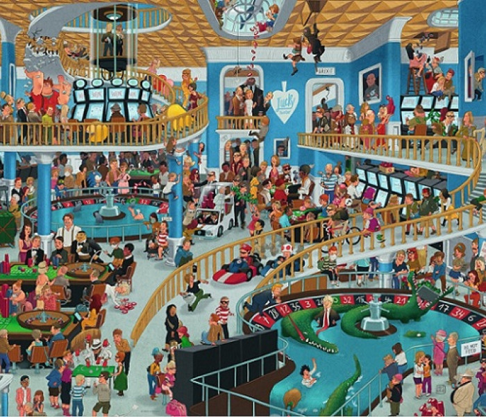 Puzzle - Heye - Chaotické kasíno - Triangular puzzle