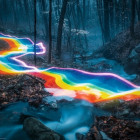 Puzzle - Heye - Dúhový potok