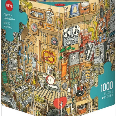 Hudební maniak - Triangular puzzle