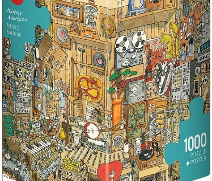 Puzzle - Heye - Hudební maniak - Triangular puzzle