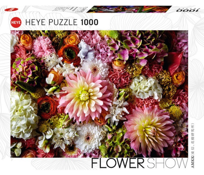 Puzzle - Heye - Nadýchaná georgína
