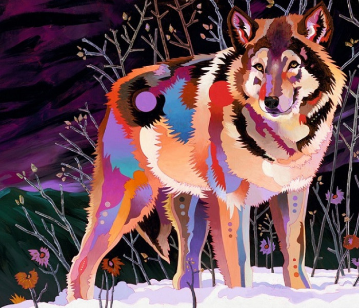 Puzzle - Heye - Noční vlk