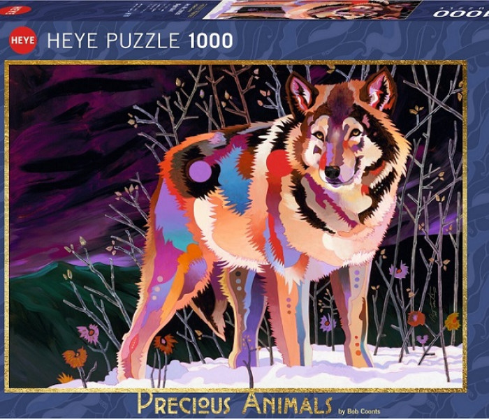 Puzzle - Heye - Noční vlk