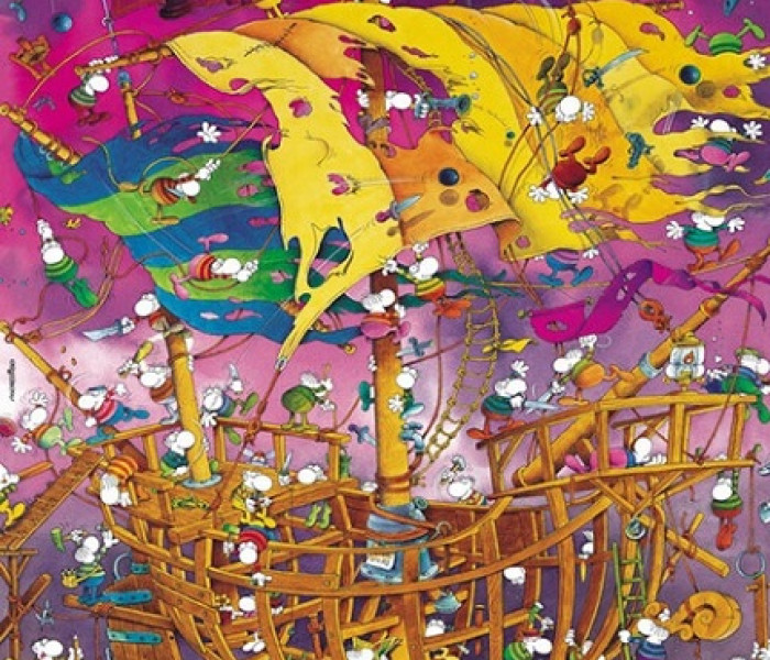 Puzzle - Heye - Záchrana lode - Triangular puzzle