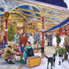 Puzzle - Falcon - Domov na Vianoce