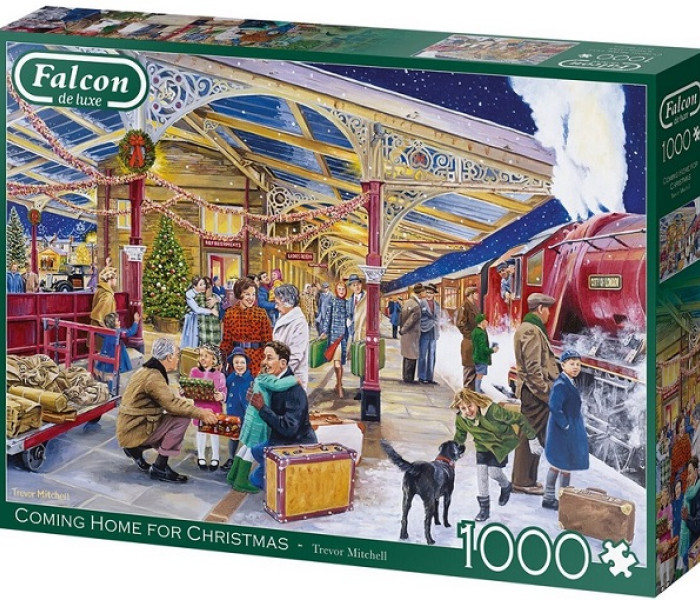 Puzzle - Falcon - Domov na Vianoce