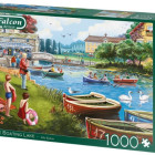 Puzzle - Falcon - Jazero s loďkami