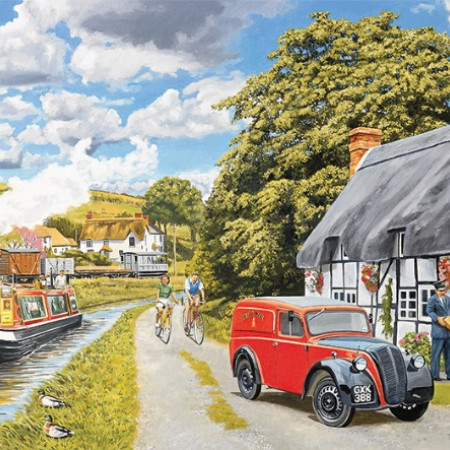 Okolo vodného kanálu