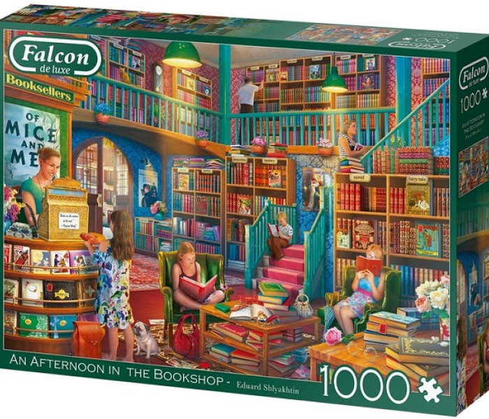 Puzzle - Falcon - Popoludnie v kníhkupectve