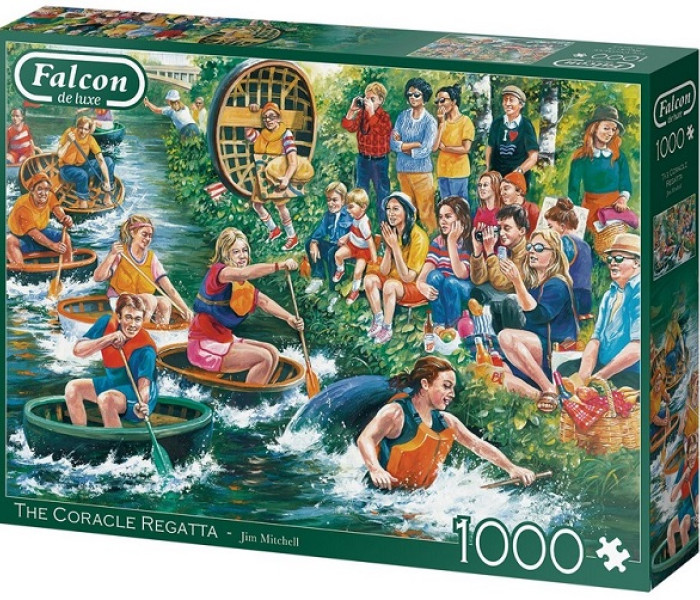 Puzzle - Falcon - Preteky vo vode