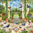 Puzzle - Falcon - Skleník plný motýľov