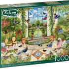 Puzzle - Falcon - Skleník plný motýľov