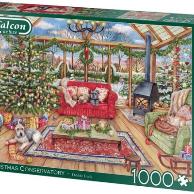 Vianočná zimná záhrada