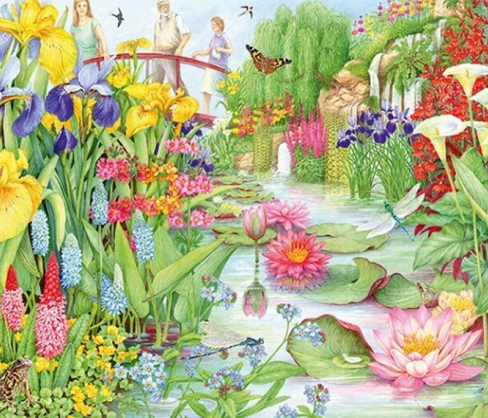 Puzzle - Falcon - Vodná záhrada