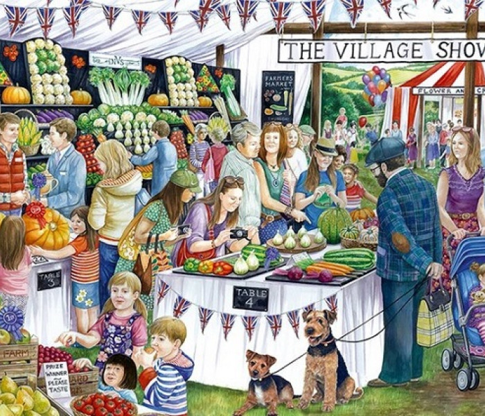 Puzzle - Falcon - Výstava zeleniny