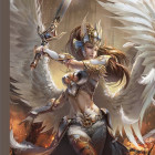 Puzzle - Jumbo - Anjel - bojovník