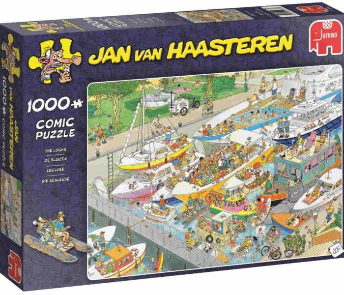Puzzle - Jumbo - Jan van Haasteren: Lodě