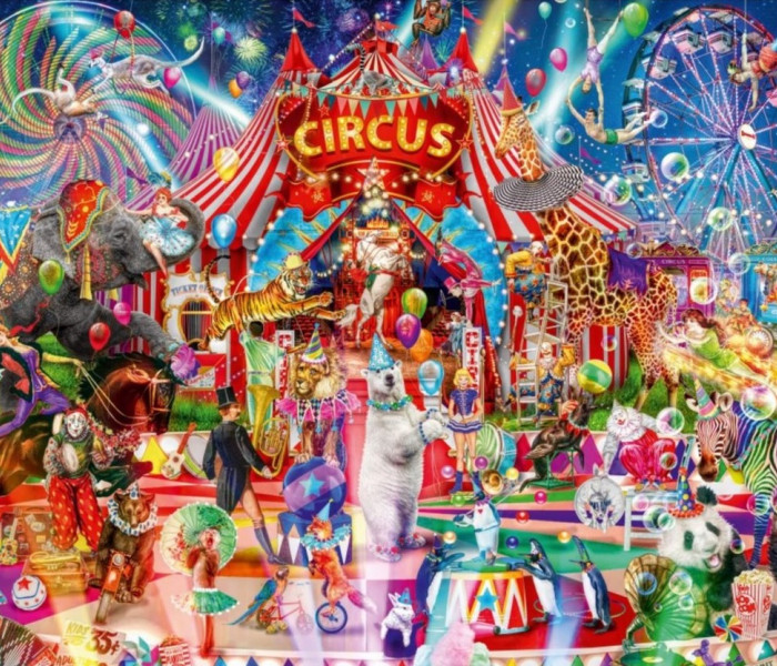 Puzzle - Jumbo - Nočný cirkus