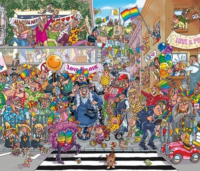 Puzzle - Jumbo - Puzzle Pride - WASGIJ Puzzle