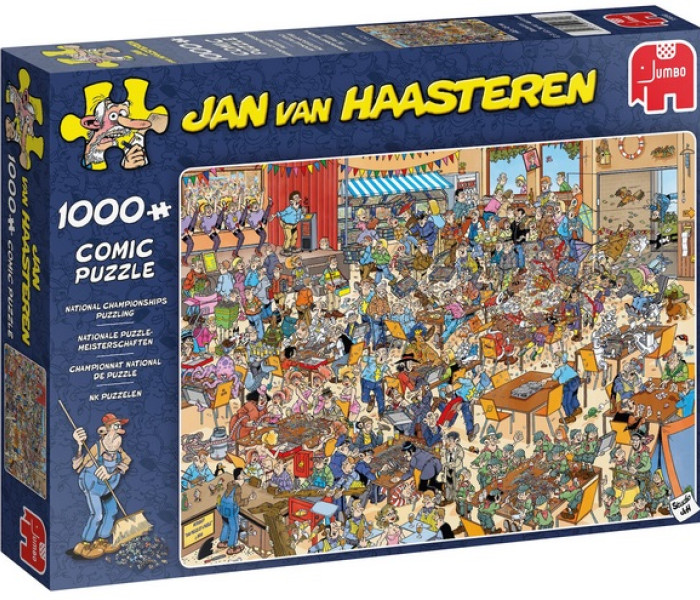 Puzzle - Jumbo - Skladanie puzzle