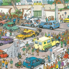 Puzzle - Jumbo - Slon na nákupoch