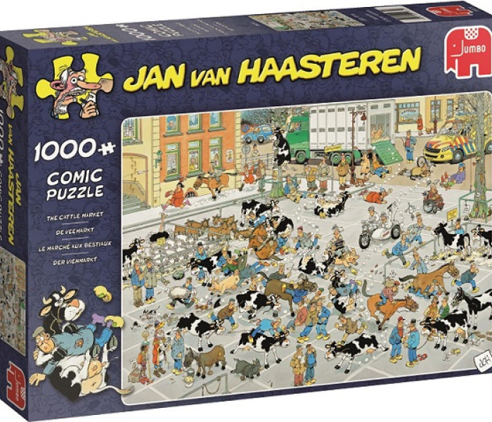 Puzzle - Jumbo - Trh s dobytkom