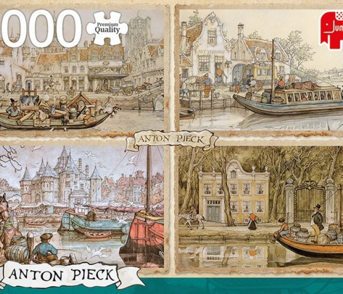 Puzzle - Jumbo - Vodné kanály