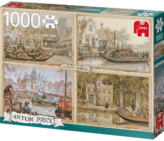 Puzzle - Jumbo - Vodné kanály