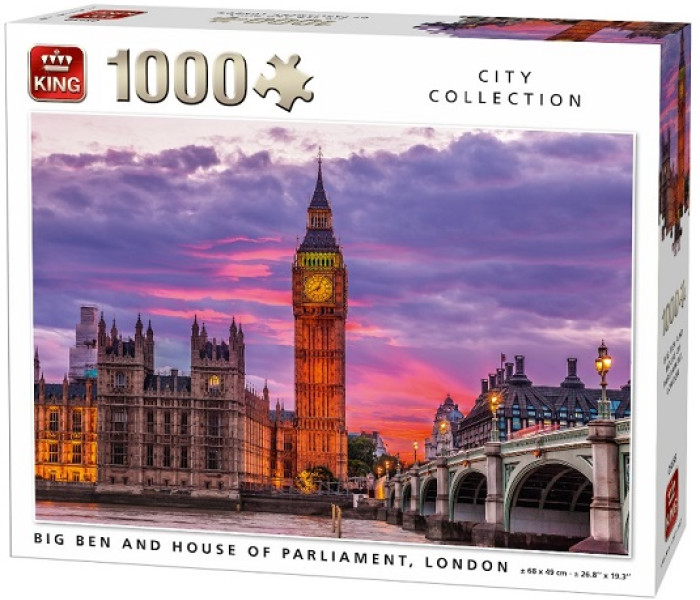 Puzzle - King - Big Ben s parlamentom