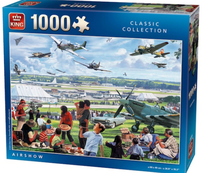 Puzzle - King - Letecká show