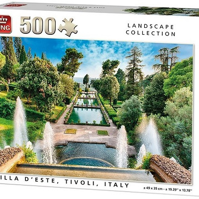 Letná vila Tivoli, Taliansko