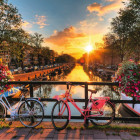 Puzzle - Ravensburger - Bicykel v Amsterdame