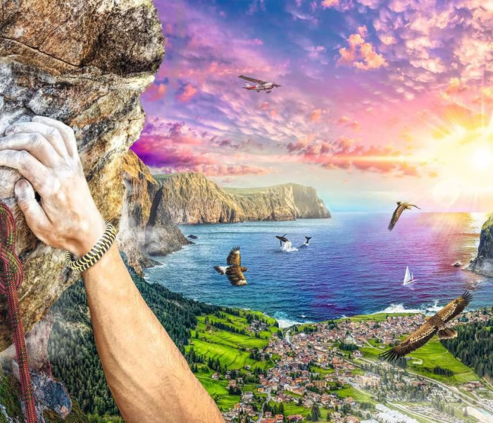 Puzzle - Ravensburger - Horolezectvo