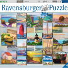 Puzzle - Ravensburger - Koláž pobrežia