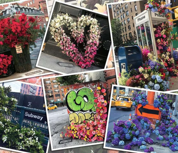 Puzzle - Ravensburger - Kwiaty w Nowym Jorku