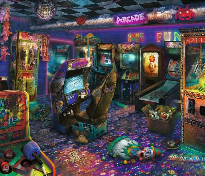 Puzzle - Ravensburger - Opuštěná herna