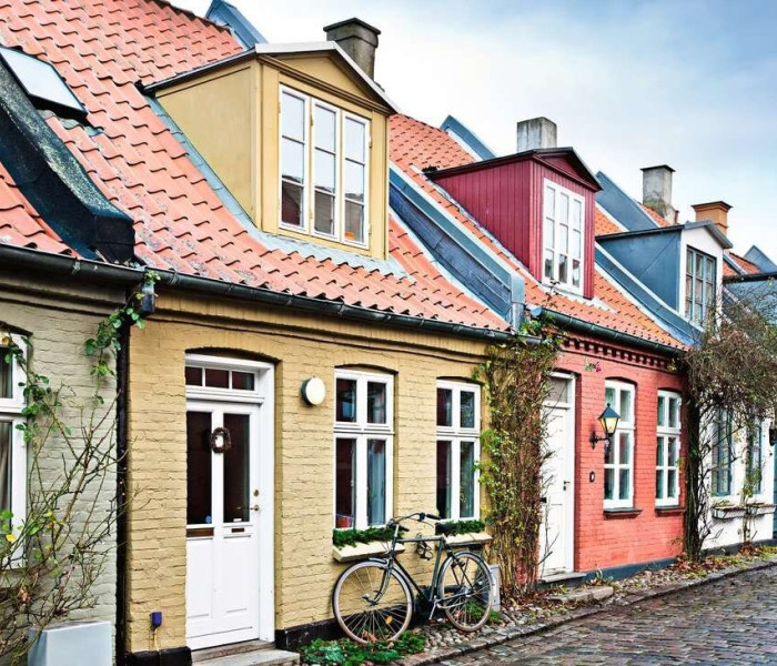 Puzzle - Ravensburger - Škandinávia Aarhus,Dánsko