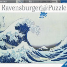 Puzzle - Ravensburger - Veľká vlna pri pobreží Kanagawy