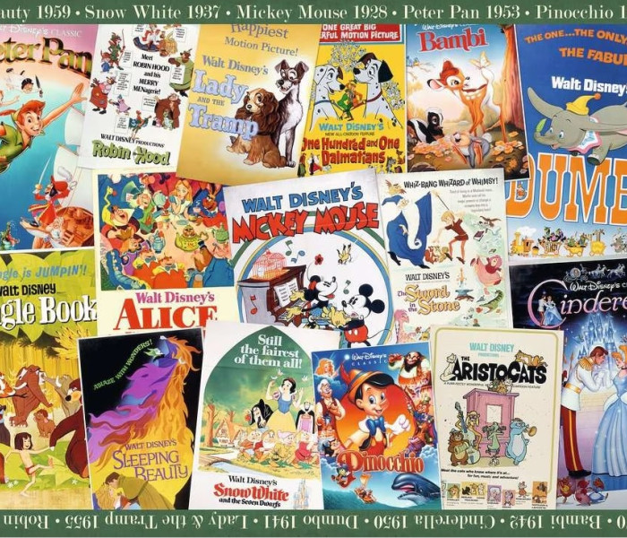 Puzzle - Ravensburger - Walt Disney plagáty