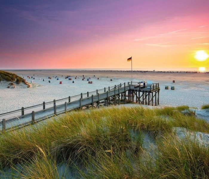 Puzzle - Ravensburger - Západ slnka, Amrum