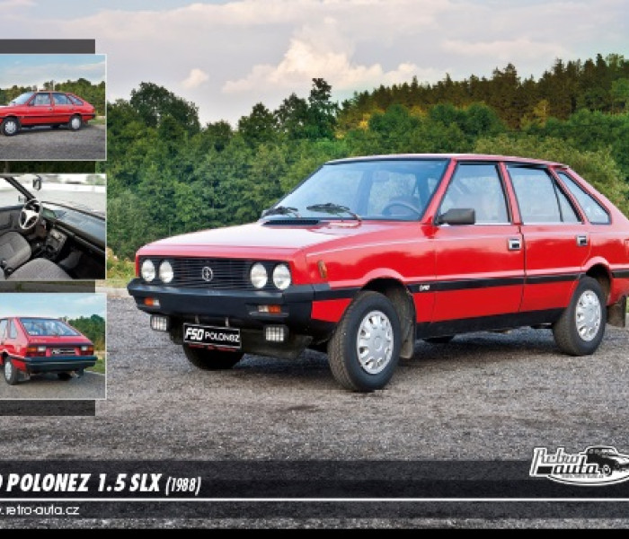 Puzzle - Retro-auta - Puzzle FSO Polonez 1,5 SLX (1988)