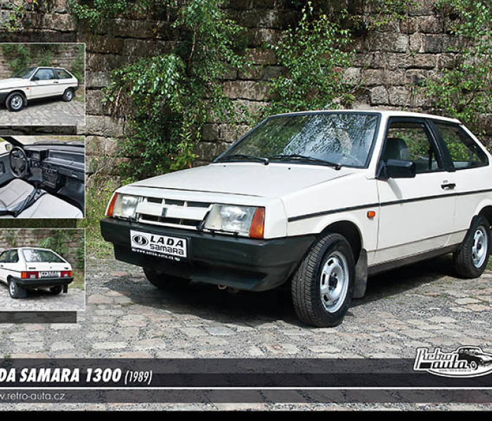 Puzzle - Retro-auta - Puzzle Lada Samara 1300